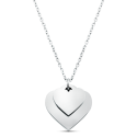 Personalised 2-Heart Love Necklace