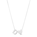 Personalised Initial Necklace with Heart