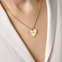 Heart Necklace with Luxury Chain
