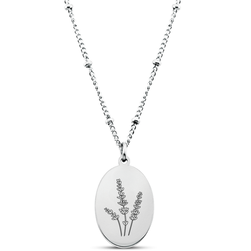 Personalised Floral Necklace