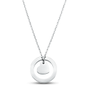 Personalised Dangle Heart Necklace