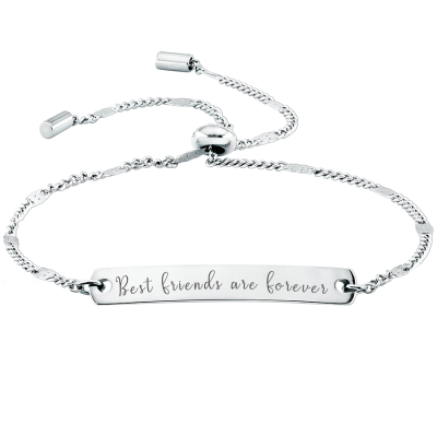 Personalised Bracelet with Meaningful Quote Personalised Bracelet with Meaningful Quote