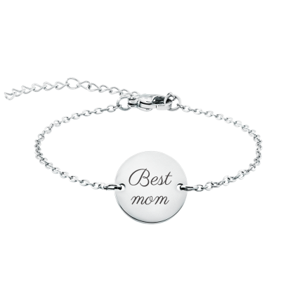 Personalised Circle Bracelet