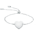 Personalised Heart with Adjustable Bracelet